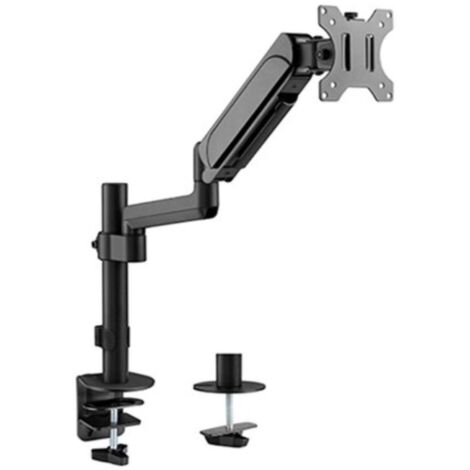Gembird Support de moniteur ajustable noir pour bureau