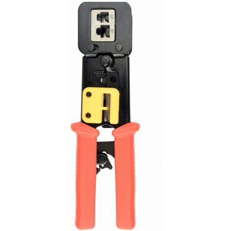Gembird T-WC-05 crimpadora Herramienta combinada Negro, Rojo, Amarillo