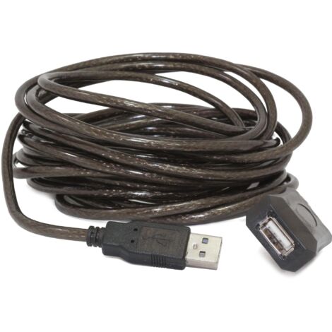 Gembird USB A/USB A M/F 10m cable USB USB 2.0 Negro