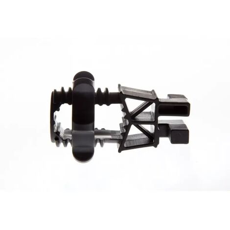 Gemi Elettronica – Pack de 100 isolateurs pour piquets en fer – Clôture électrique jusqu’à 18 mm Ø – Adapté à tous types de fils jusqu’à 30 mm – Pour animaux