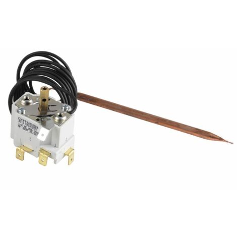 Geminox – Thermostat 20/80 capillaire 1,5m inverseur – Température de service max 80°C – Alimentation 230V – Contrôle précis de chauffage - 87168109720