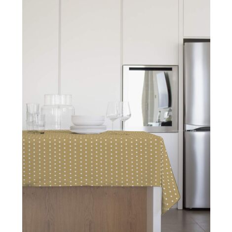 GEMITEX TOVAGLIA FELPATA PLUS 140X140 CERATA IN PVC DECORO POIS TORTORA MADE IN ITALY