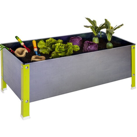 Gemüsegarten Galva/Grün 100L UrbanGarden 410x900x400 Galva