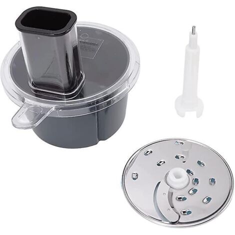 Gemüseschneider-Set, Schneideset für Vorwerk Thermomix TM5 6 Mixer, Schneide- und Reibe-Multifunktions-Küchenmaschine, Behälter, Scheibe