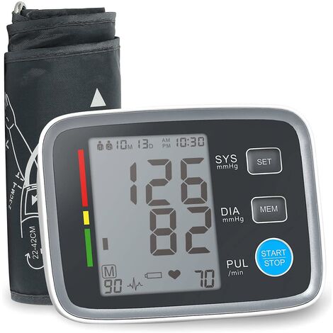 Genaues Blutdruckmessgerät für den Arm, verstellbare BP-Manschette, 21-Zoll-Manschette, Lo