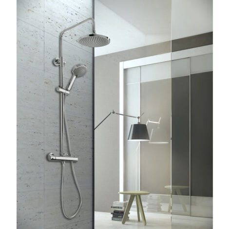 GENEBRE CT67110 18 TAU Columna Termostática Extensible con Equipo de Ducha - ref: CT67110 18