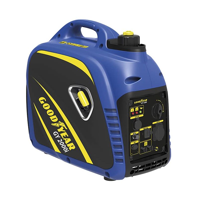 

Goodyear - Generador inverter eléctrico 2000W de gasolina para uso interno y externo