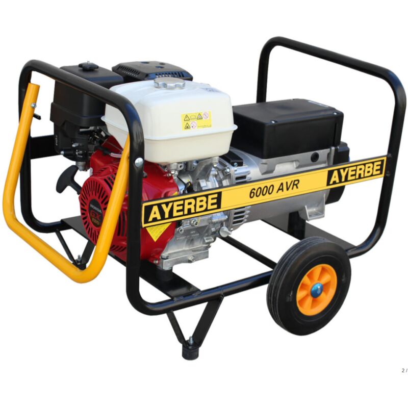 

Ayerbe - GENERADOR AVR 6000 MN HONDA GX-390