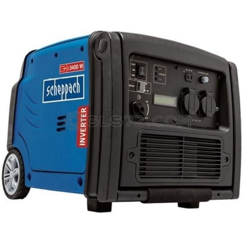 

GENERADOR CORRIENTE GASOLINA INVERTER PORTATIL 3400W 230V SCHEPPACH SG3400i