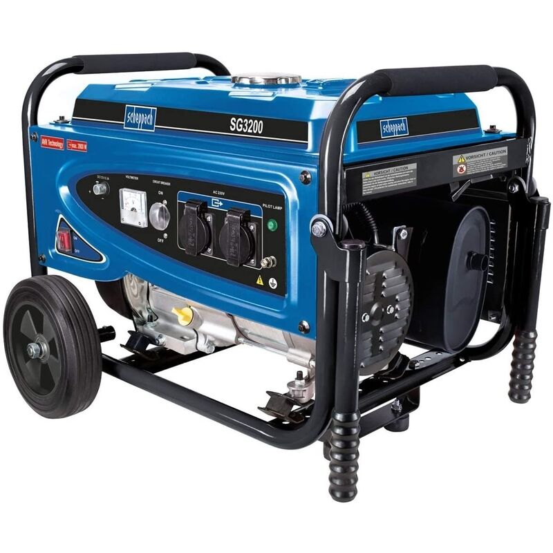 

Scheppach - GENERADOR 2800W 196CC GASOLINA SCHPEPPACH SC-SG3200