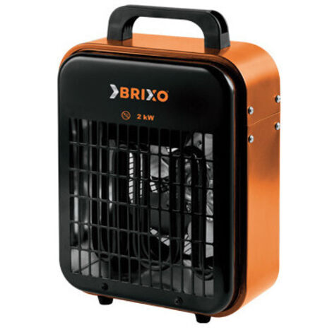 Generador de aire caliente 2000 W – Ventilador portátil Brixo IPX4 – obra y taller – Niklas