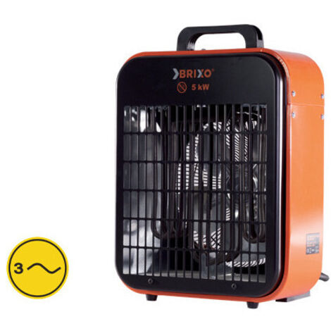 Generador de aire caliente de 5000 W – Ventilador industrial Brixo IPX4 – uso intensivo – Niklas