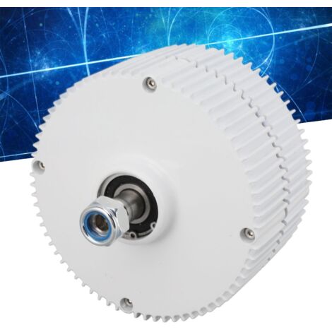 Generador de CA trifásico con imanes permanentes, 24 V, doble eje, 400 W, para aerogeneradores – Generador síncrono con imanes permanentes, dimensiones 15 x 15 x 15 cm