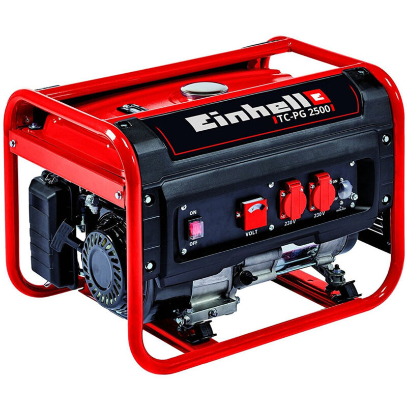Trade Shop - Generatore Di Corrente Elettrico 6.3hp Maxi 2400w Motore 4 Tempi 212cc 230v -