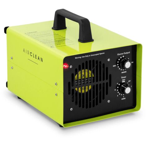 Generador De Ozono Ozonizador Máquina Para Purificar Aire Luz UV 1.400 mg/h 55 W - Negro