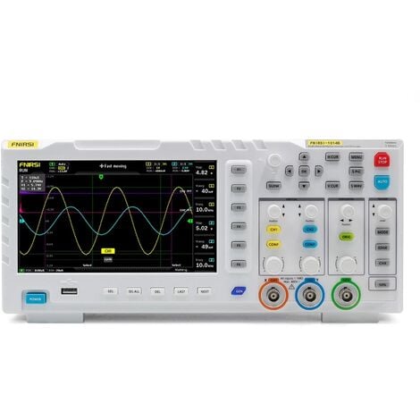 Generador de señal de osciloscopio TFT LCD de 7 pulgadas de doble canal 100 MHz x 2 ancho de banda 1GSa/s LBTN