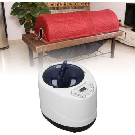 Generador de vapor para sauna de 3 litros (1200 W) con mando a distancia, para aliviar la fatiga y el estrés, fabricado en acero inoxidable.