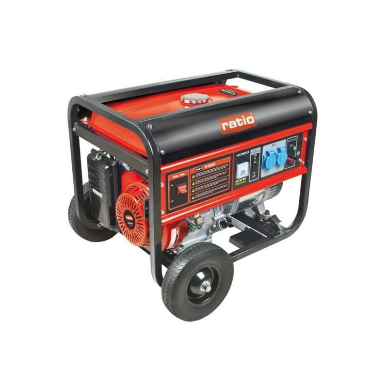Generador electrógeno de gasolina RG-6500 - talla