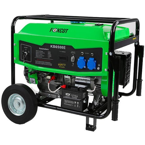 Generador eléctrico 5,5 Kw Foxcot KB6500