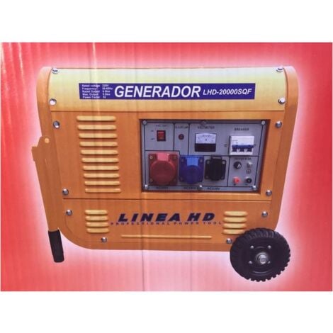 Generador Electrico Con Ruedas insonorizado con AVR