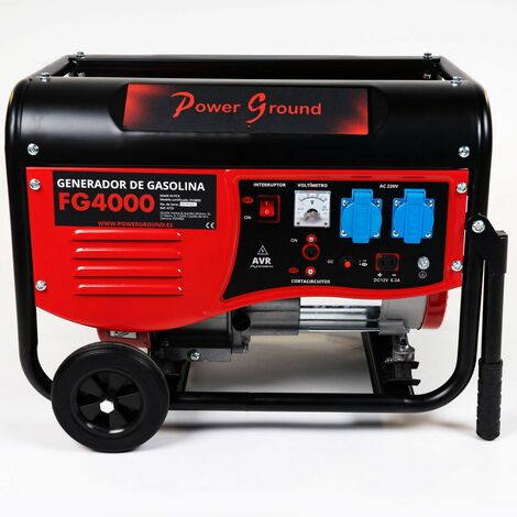 Generador Gasolina 2.800W- 3.000W Powerground FG4000