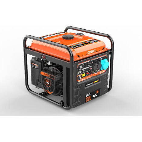 -CAHERSA- Generador Inverter CRETA SOL 7500W GENERGY Grupo de Luz