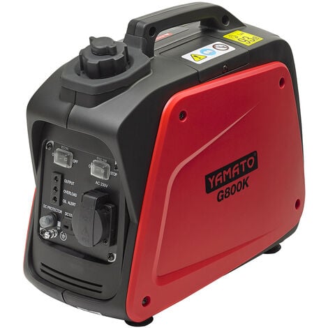 Grupo electrógeno híbrido Ultra silencioso gasolina/gas 2200W 4T CHAMPION  Motor inverter Protección AVR Autonomía 23 h