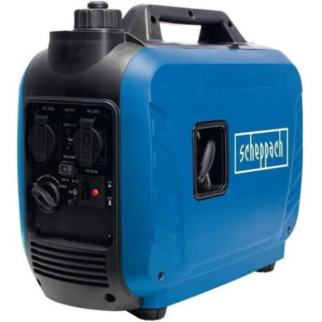 Generador inverter SCHEPPACH SG2500i 1600 W onda sinusoidal pura 2000 W pico Azul