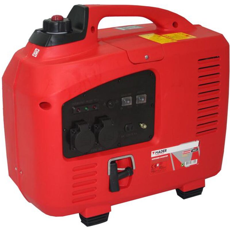 

Maderâ ® - Generador Inverter 4 T - 2200 W - Digital - Silencioso - c/ Pulsador de reducción de consumo - MADER®