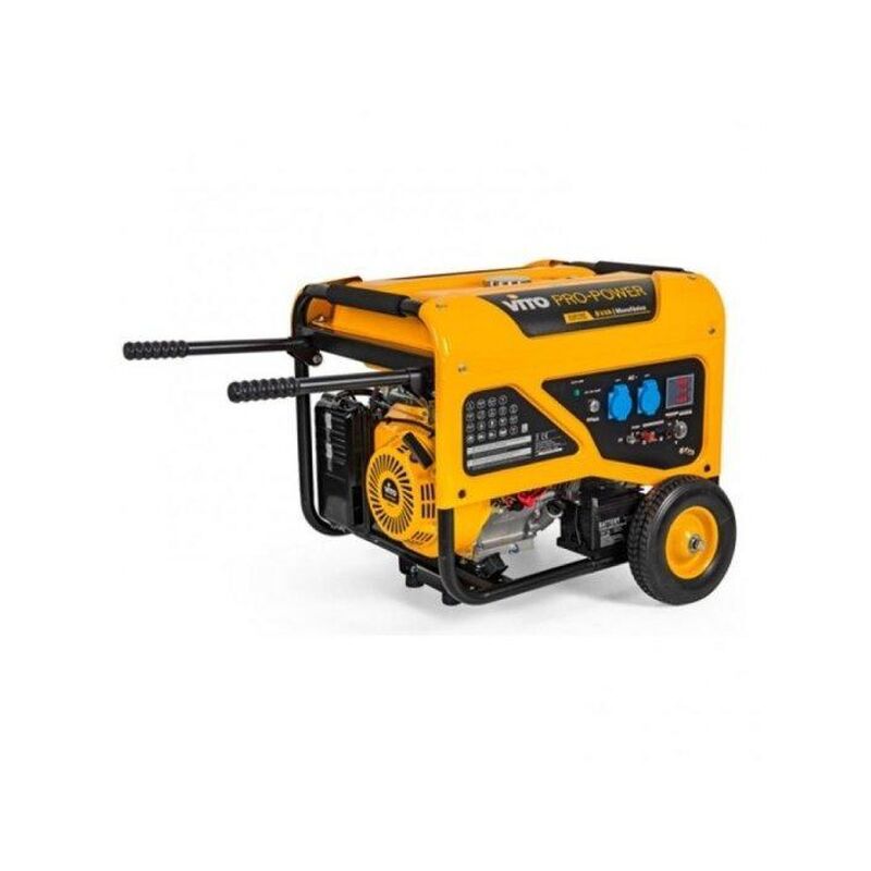 

Generador Monofasico 8Kva Arranque Eléctrico Ruedas E Pega Vito Pro Power