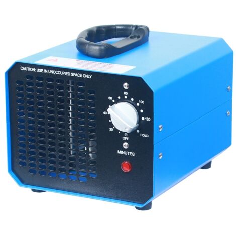 Generador ozono portátil de 10g/h para 300 metros cuadrados