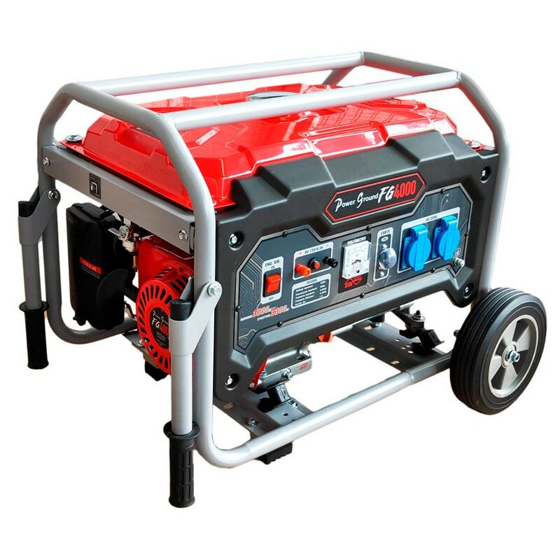 

Generador PowerGround FG4000, gasolina, 3300w máx