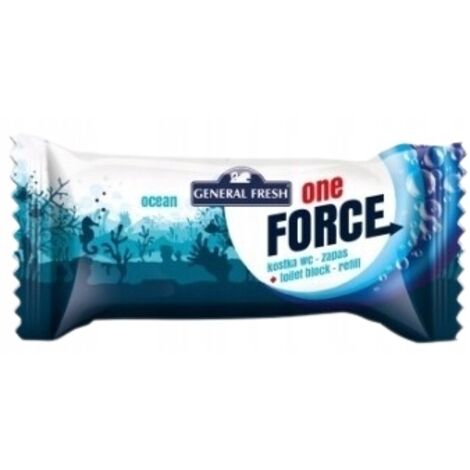 GENERAL FRESH FORCE ONE CUBE Toiletten-Nachfüllpackung Meeresduft 40 g