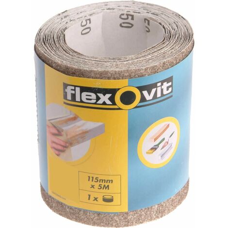 General Purpose Sanding Roll 115mm x 5m Coarse 80G FLV26411