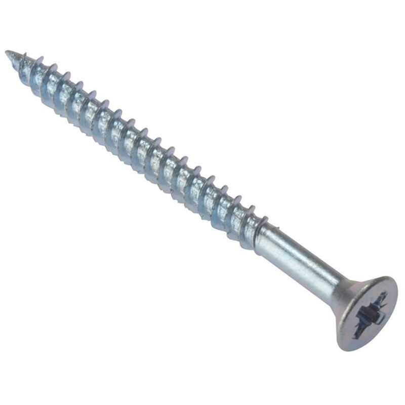 Forgefix - General Purpose Pozi Compatible Screw csk tt zp 2in x 8 Box 200 FORCSK2