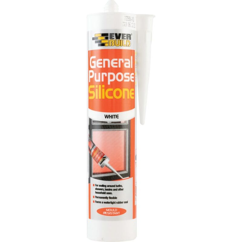 Gpsbn Geneal Pupose Silicon Sealant Bown (C3) 310ml - Brown - Everbuild