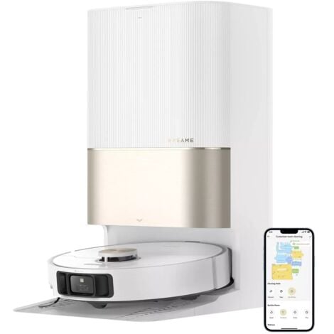 PRODUKT] Dreame X40 ultra complete Staubsauger Roboter mit Absaugstation,Saugroboter mit Wischfunktion 12000Pa Weiß, 70%-79% Neu