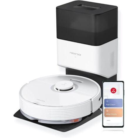 [GENERALÜBERHOLTES PRODUKT] Roborock Q7 Max+ 4200 Pa Wischroboter-Staubsauger mit 2,5 l automatischer Abflussstation, Lidar-Navigation, Roboter-Staubsauger, WiFi/Alexa/APP-Kartierung,95%-99% Neu