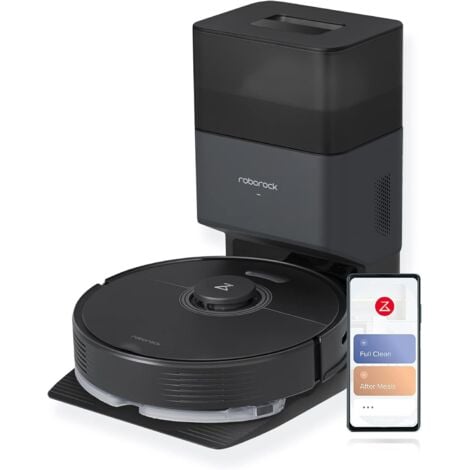 [GENERALÜBERHOLTES PRODUKT]Roborock Q7 Max+ 4200 Pa Wischroboter-Staubsauger mit 2,5 l automatischer Abflussstation, Lidar-Navigation, Roboter-Staubsauger, WiFi/Alexa/APP-Kartierung