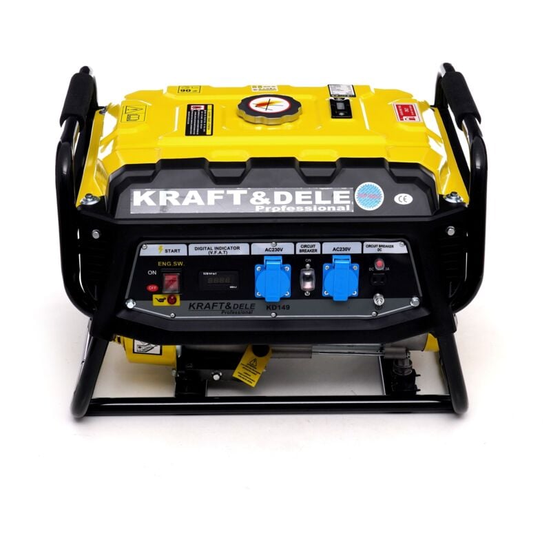 Jardibricodeco - Générateur 3500w Groupe électrogène Lcd 12/230v