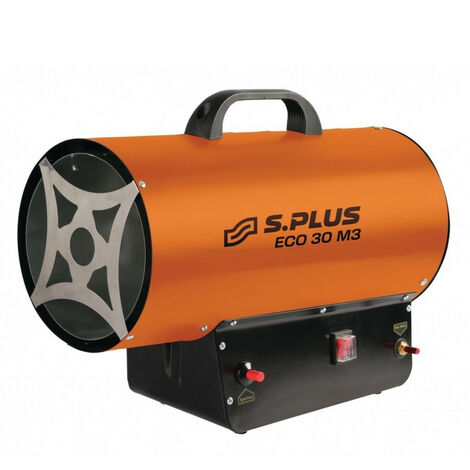 Générateur air chaud 18-30kW – Gaz propane – Débit 1000 m3/h – Allumage manuel pièzo – Pour chauffage chantier et agriculture – S Plus