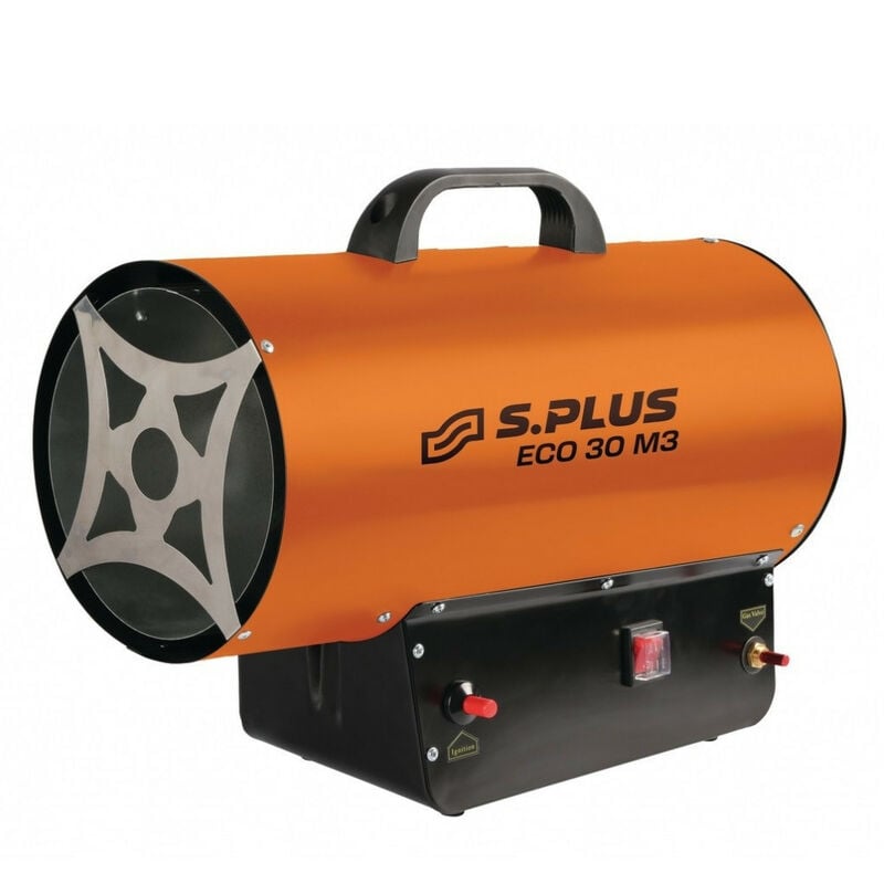 S Plus - Générateur air chaud Splus eco 30 M3 18-30kW 220-240V gaz propane allumage manuel piezo