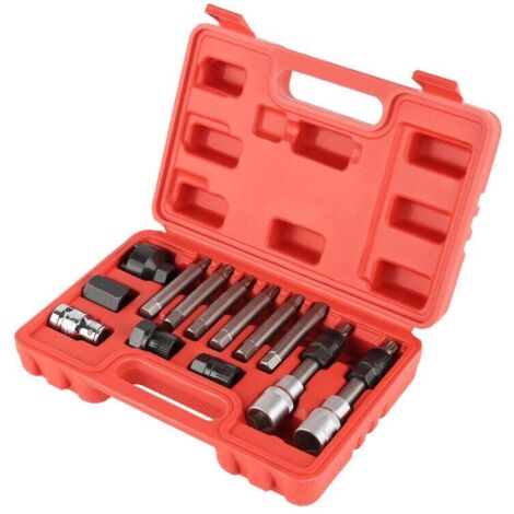 Générateur alternateur poulie roue libre outil hexagonal 13 pcs