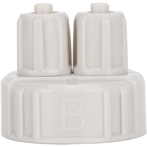 Générateur CO2 Double Connecteur à Vissage Rapide pour Aquarium - Capsule Bouteille
