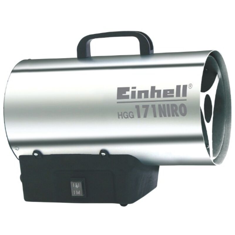 Einhell - hgg 171 Niro (de/at) Pistolet à air chaud 38 w Noir, Argent
