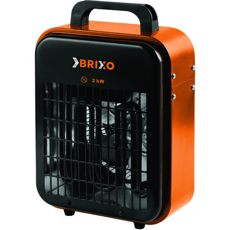 GÉNÉRATEUR D'AIR CHAUD BRIXO VENTILATEUR 2000W - L23xP20xH32 CM
