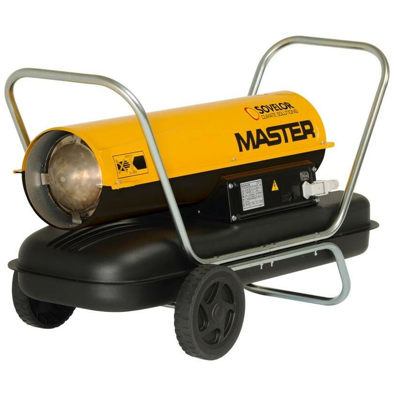 Sovelor - Chauffage Mobile sur roues au Fuel 29kW sans cheminée - B100CED2