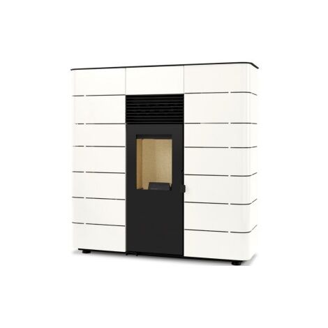 Générateur d'air chaud NEVADA 8 KW - SOLZAIMA Couleur : Blanc