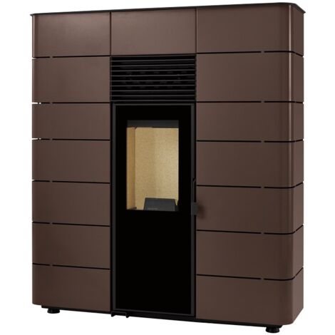 Générateur d'air chaud NEVADA 8 KW - SOLZAIMA Couleur : Corten