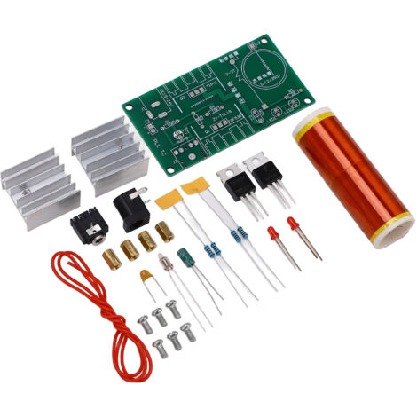 Générateur d'Arc Plasma DIY avec Alimentation 15-24VDC pour Effets Lumineux Musicaux